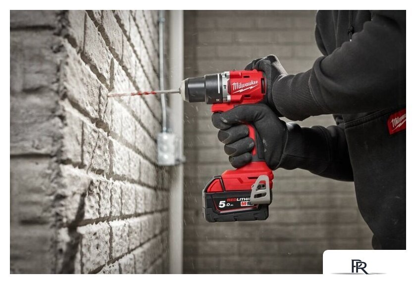 Ударная дрель-шуруповерт Milwaukee M18 M18BLPDRC-422C 4933492825 (с 2-мя АКБ 2 Ач + 4 Ач, кейс) - Изображение №3 — Интернет-магазин ПроЗаказ