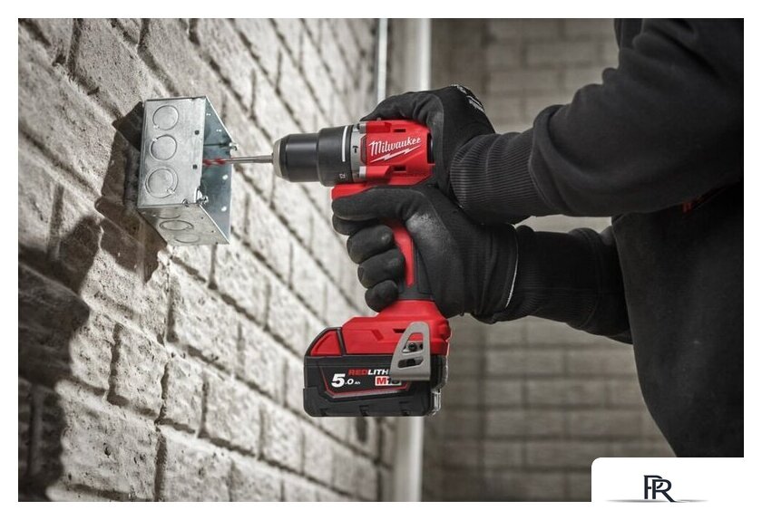 Ударная дрель-шуруповерт Milwaukee M18 M18BLPDRC-422C 4933492825 (с 2-мя АКБ 2 Ач + 4 Ач, кейс) - Изображение №12 — Интернет-магазин ПроЗаказ