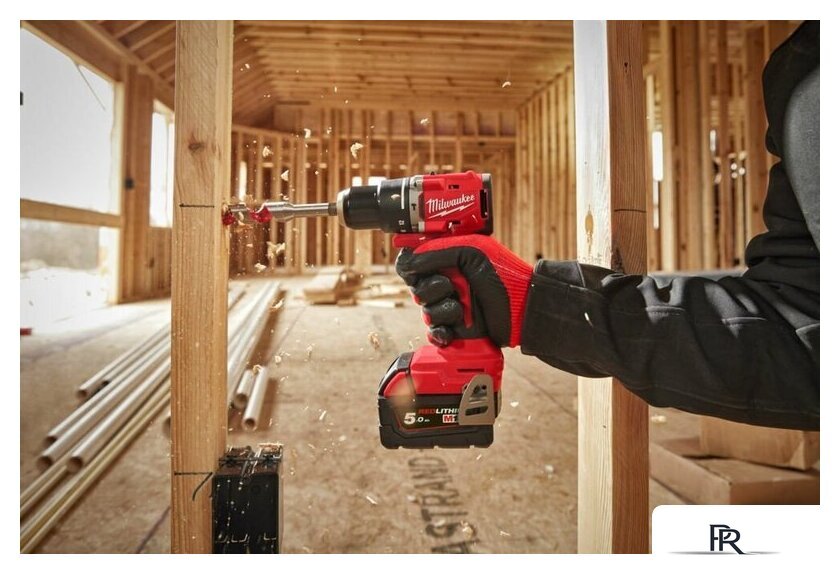 Ударная дрель-шуруповерт Milwaukee M18 M18BLPDRC-422C 4933492825 (с 2-мя АКБ 2 Ач + 4 Ач, кейс) - Изображение №13 — Интернет-магазин ПроЗаказ