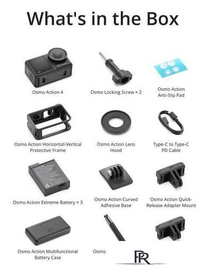 Экшен-камера DJI Osmo Action 4 Standard Combo - Изображение №9 — Интернет-магазин ПроЗаказ