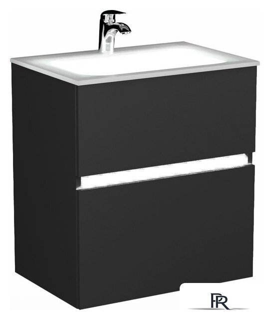  Lauter Тумба под умывальник Emma 60 (черный мат) - Изображение №8 — Интернет-магазин ПроЗаказ