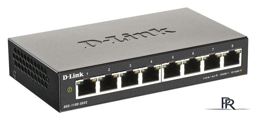 Управляемый коммутатор 2-го уровня D-Link DGS-1100-08V2/A1A - Изображение №2 — Интернет-магазин ПроЗаказ