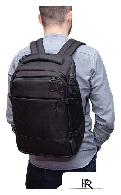 Городской рюкзак Grizzly RQ-019-21 (черный) - Изображение №9 — Интернет-магазин ПроЗаказ