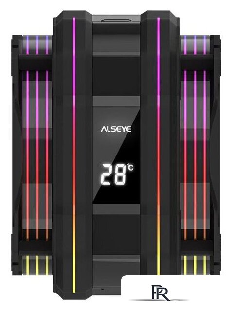 Кулер для процессора ALSEYE M120D Plus (черный) - Изображение №8 — Интернет-магазин ПроЗаказ