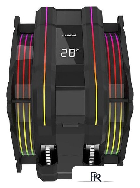 Кулер для процессора ALSEYE M120D Plus (черный) - Изображение №7 — Интернет-магазин ПроЗаказ