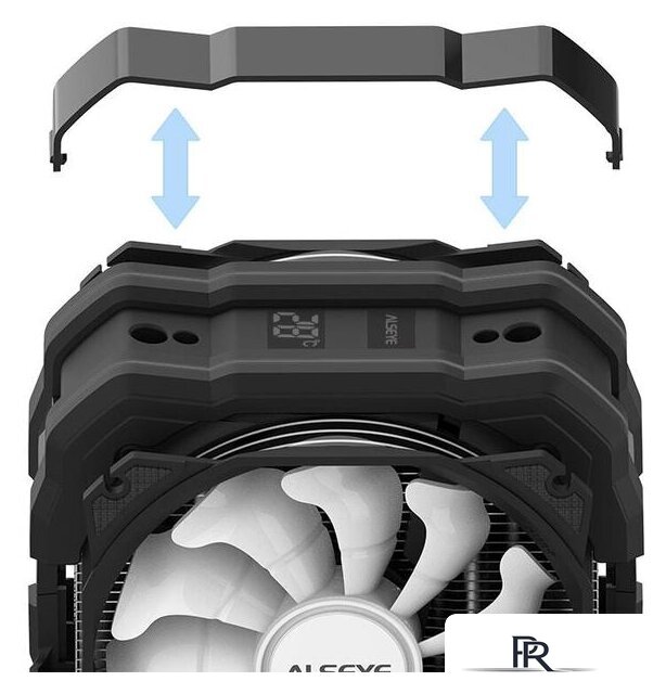 Кулер для процессора ALSEYE M120D Plus (черный) - Изображение №12 — Интернет-магазин ПроЗаказ