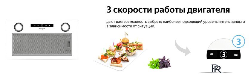 Кухонная вытяжка Weissgauff Box 1200 WH - Изображение №14 — Интернет-магазин ПроЗаказ