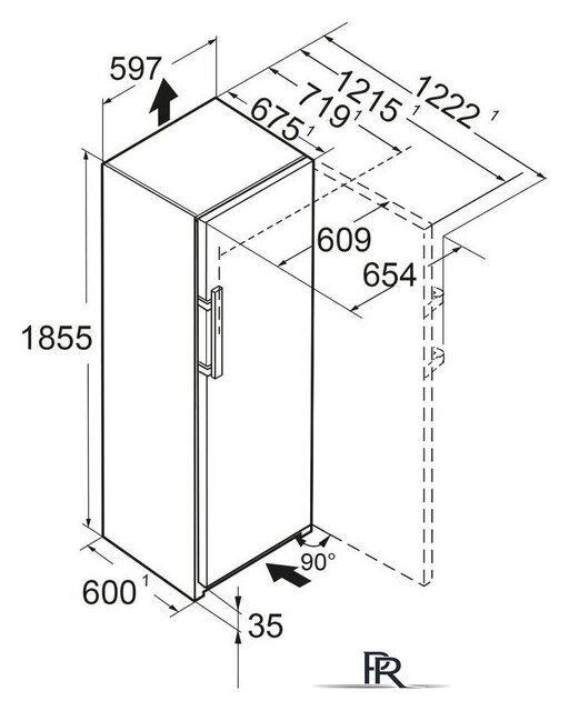 Морозильник Liebherr SFNsdd 5237 Plus NoFrost 5237-22001 - Изображение №4 — Интернет-магазин ПроЗаказ