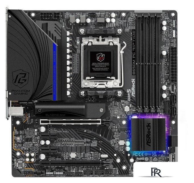 Материнская плата ASRock B650M PG Riptide - Изображение №1 — Интернет-магазин ПроЗаказ