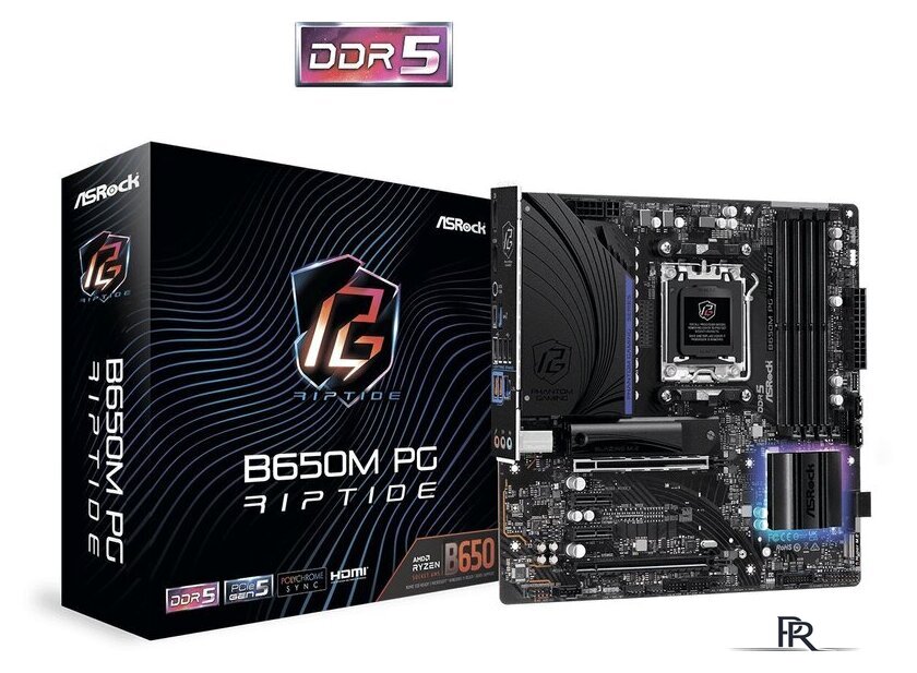 Материнская плата ASRock B650M PG Riptide - Изображение №3 — Интернет-магазин ПроЗаказ