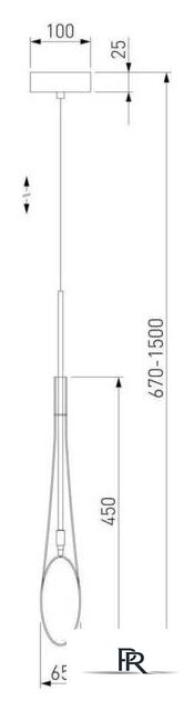 Подвесная люстра Евросвет 50224/1 (дымчатый) - Изображение №2 — Интернет-магазин ПроЗаказ