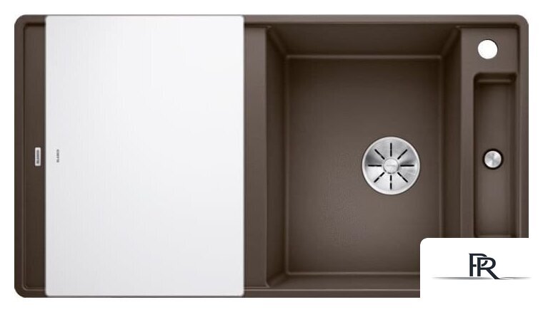 Кухонная мойка Blanco Axia III 5 S-F 523236 (кофе, стеклянная доска) - Изображение №1 — Интернет-магазин ПроЗаказ
