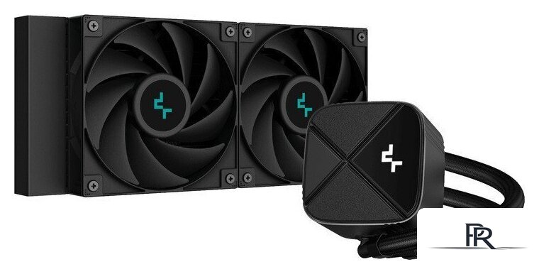 Система жидкостного охлаждения для процессора DeepCool LS520S Zero Dark Black R-LS520-BKNNMM-G-1 - Изображение №1 — Интернет-магазин ПроЗаказ