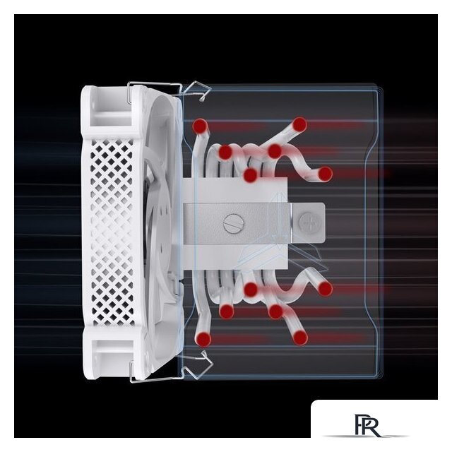 Кулер для процессора Jonsbo HX6240 White - Изображение №2 — Интернет-магазин ПроЗаказ