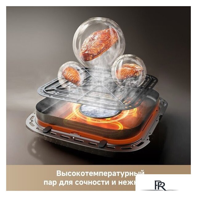 Аэрогриль (аэрофритюрница) Dreame Air Fryer AF10 (черный) - Изображение №6 — Интернет-магазин ПроЗаказ