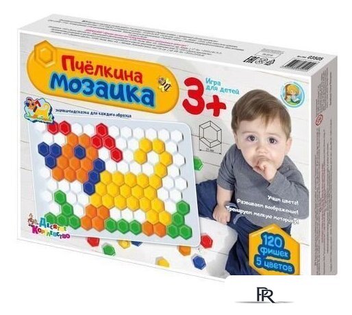 Развивающая игра Десятое королевство Мозаика. Пчелкина 03505 - Изображение №1 — Интернет-магазин ПроЗаказ