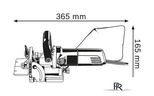 Шпоночный (ламельный) фрезер Bosch GFF 22 A Professional - Изображение №2 — Интернет-магазин ПроЗаказ