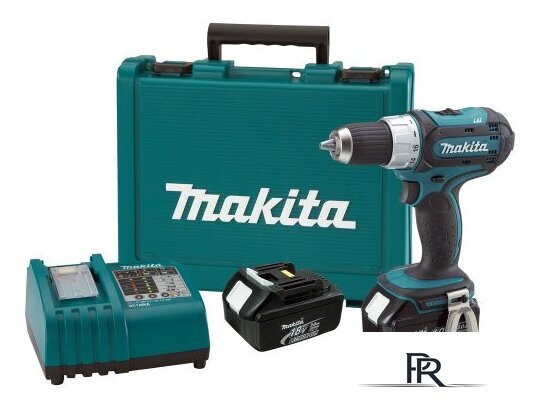 Дрель-шуруповерт Makita DDF453RFE (с 2-мя АКБ, кейс) - Изображение №2 — Интернет-магазин ПроЗаказ