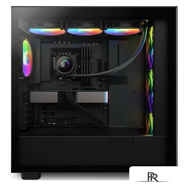 Система жидкостного охлаждения для процессора NZXT Kraken 360 RGB RL-KR360-B1 - Изображение №5 — Интернет-магазин ПроЗаказ