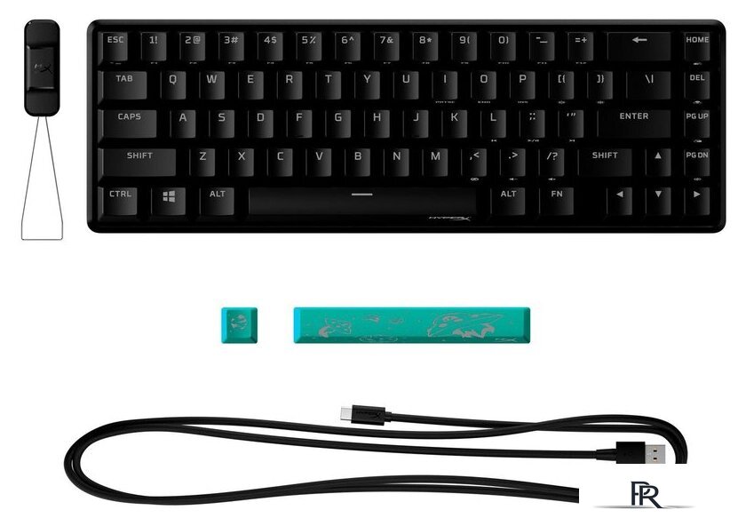 Клавиатура HyperX Alloy Origins 65 (HyperX Red, нет кириллицы) - Изображение №6 — Интернет-магазин ПроЗаказ
