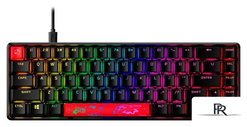 Клавиатура HyperX Alloy Origins 65 (HyperX Red, нет кириллицы) - Изображение №8 — Интернет-магазин ПроЗаказ