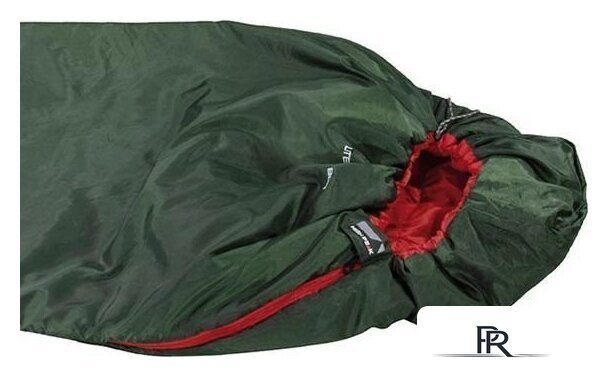Спальный мешок High Peak Lite Pak 800 23260 (зеленый/красный) - Изображение №3 — Интернет-магазин ПроЗаказ