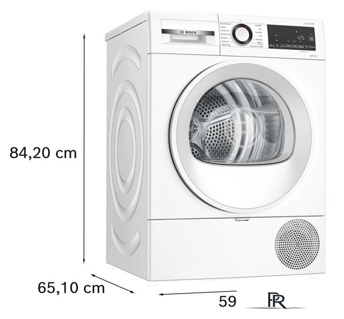 Сушильная машина Bosch Serie 6 WQG233DNPL - Изображение №7 — Интернет-магазин ПроЗаказ