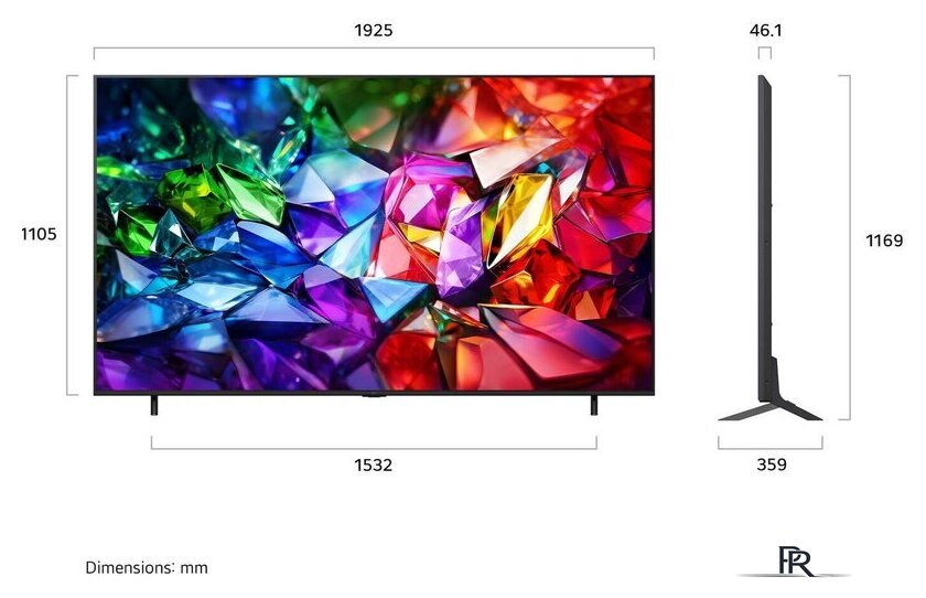 RGB miniLED телевизор LG Micro RGB evo AI 86MRGB96B6B - Изображение №2 — Интернет-магазин ПроЗаказ