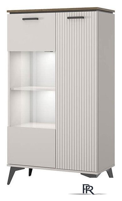 Шкаф-пенал Anrex Vinati 1V1D P (персидский жемчуг/амарок) - Изображение №1 — Интернет-магазин ПроЗаказ