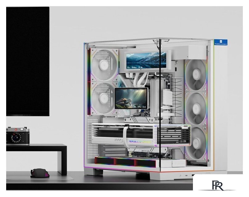 Система жидкостного охлаждения для процессора Thermalright Levita Vision 360 ARGB (белый) - Изображение №4 — Интернет-магазин ПроЗаказ