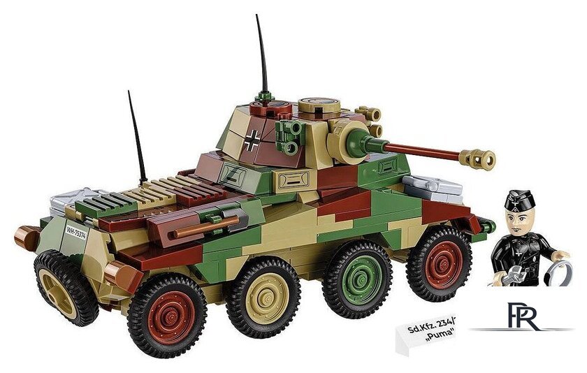 Конструктор Cobi Historical Collection WWII Sd Kfz 234/2 Puma - Изображение №3 — Интернет-магазин ПроЗаказ