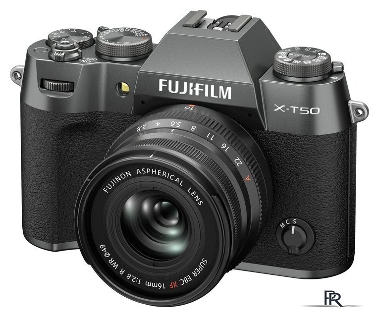 Беззеркальный фотоаппарат Fujifilm X-T50 Body (серый) - Изображение №7 — Интернет-магазин ПроЗаказ