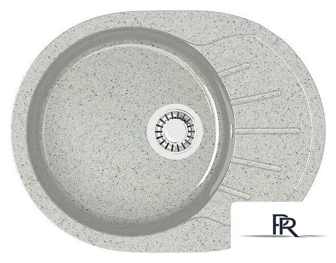 Кухонная мойка MARRBAXX Карельский камень модель 10/Q10 F010Q010 (серый/светло-серый) - Изображение №1 — Интернет-магазин ПроЗаказ