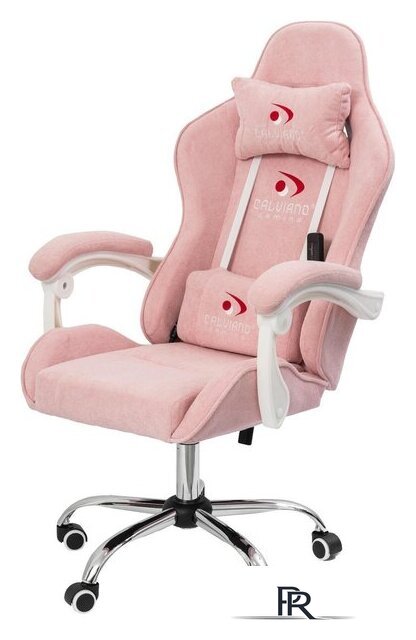Игровое (геймерское) кресло Calviano Asti Ultimato (pink fabric) - Изображение №7 — Интернет-магазин ПроЗаказ