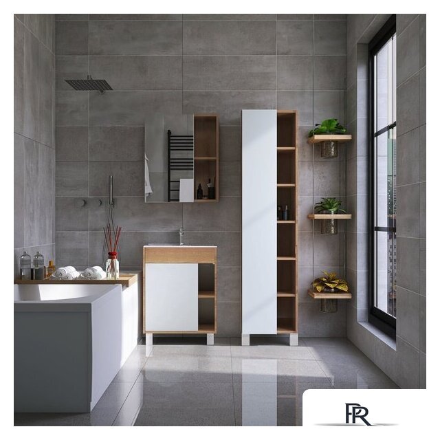  Viant Шкаф-пенал Бостон VBOS450-PEN - Изображение №4 — Интернет-магазин ПроЗаказ