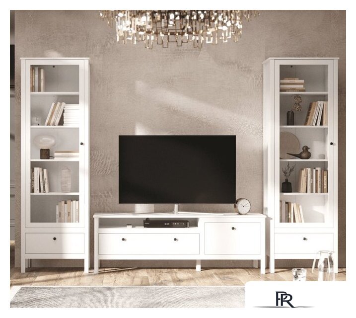 Шкаф-витрина Black Red White Ewa REG1W1S/65 (белый) - Изображение №8 — Интернет-магазин ПроЗаказ