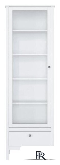 Шкаф-витрина Black Red White Ewa REG1W1S/65 (белый) - Изображение №1 — Интернет-магазин ПроЗаказ