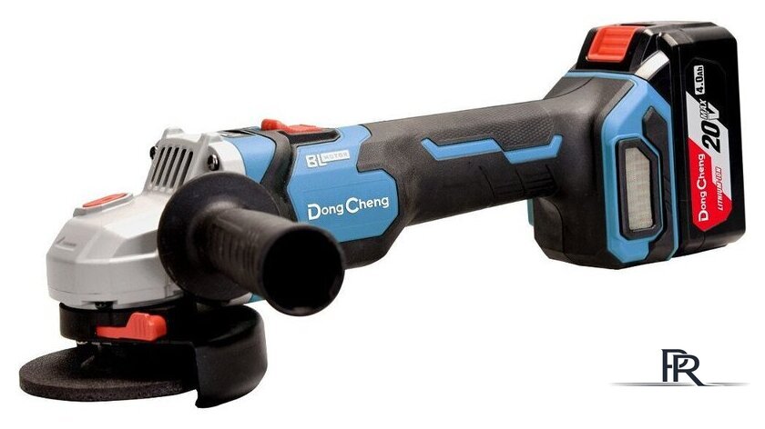 Угловая шлифмашина DongCheng DCSM04-125 Type EM (с 2-мя АКБ, кейс) - Изображение №4 — Интернет-магазин ПроЗаказ