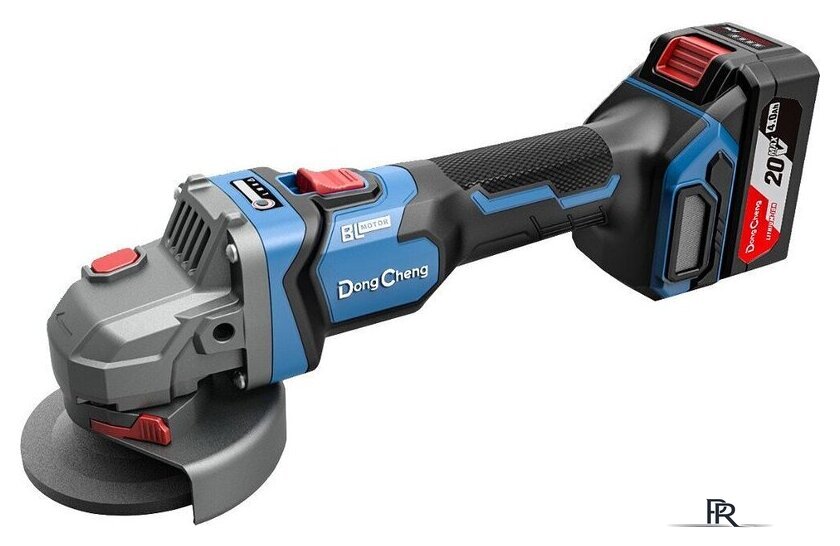 Угловая шлифмашина DongCheng DCSM04-125 Type EM (с 2-мя АКБ, кейс) - Изображение №2 — Интернет-магазин ПроЗаказ