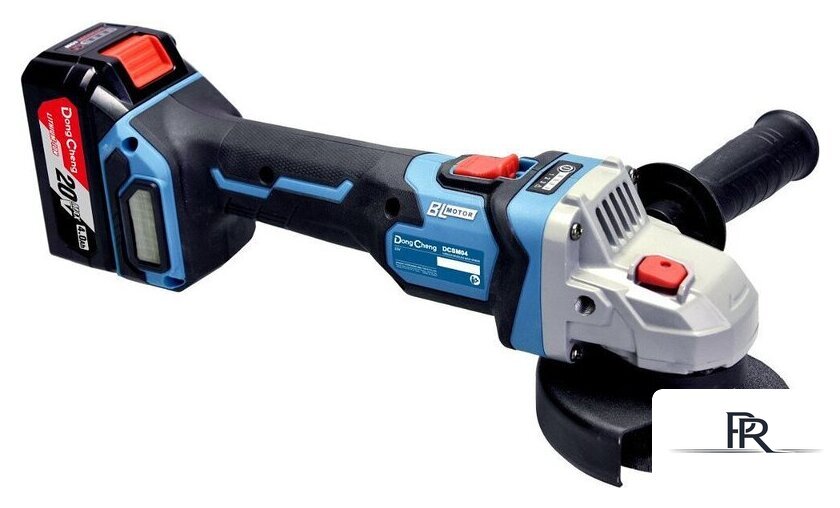 Угловая шлифмашина DongCheng DCSM04-125 Type EM (с 2-мя АКБ, кейс) - Изображение №3 — Интернет-магазин ПроЗаказ