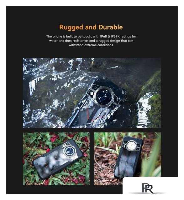 Телефон Cubot King Kong 9 (черный) - Изображение №10 — Интернет-магазин ПроЗаказ