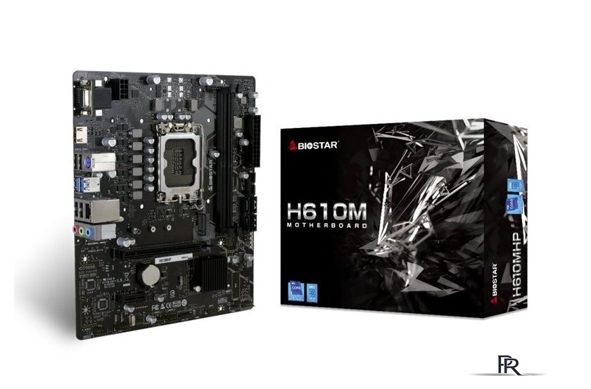 Материнская плата BIOSTAR H610MHP Ver. 6.1 - Изображение №2 — Интернет-магазин ПроЗаказ