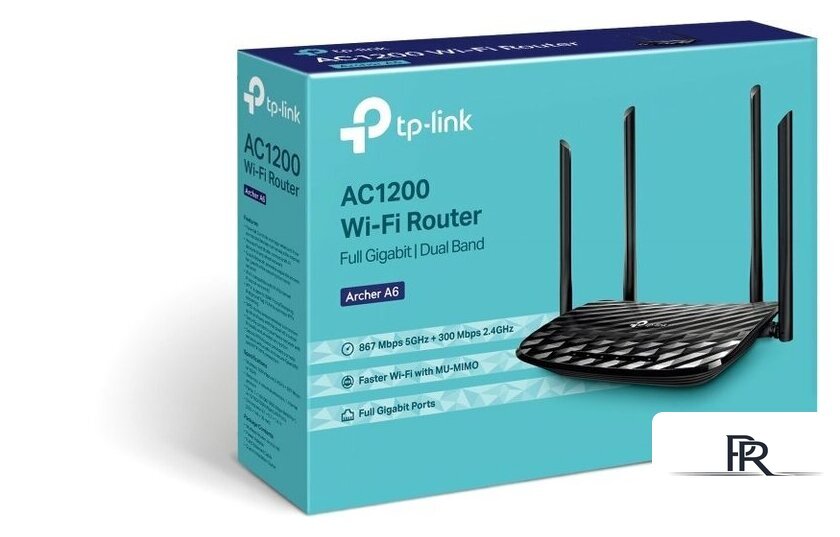 Wi-Fi роутер TP-Link Archer A6 - Изображение №4 — Интернет-магазин ПроЗаказ
