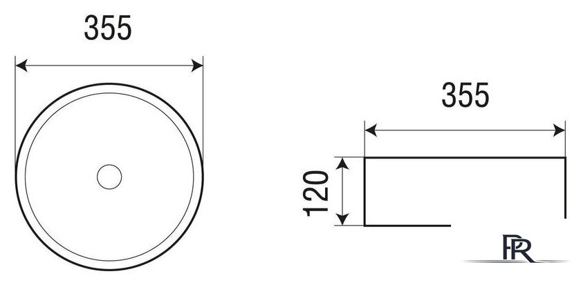 Умывальник WeltWasser Elbach M3134 BW - Изображение №7 — Интернет-магазин ПроЗаказ