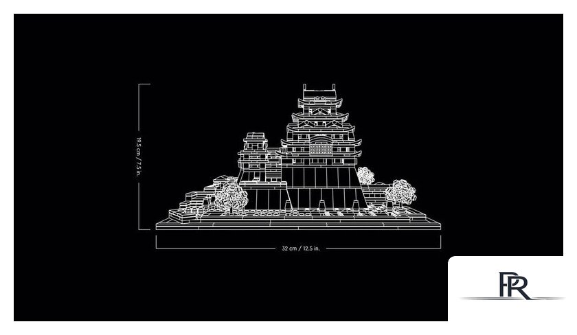 Конструктор LEGO Architecture 21060 Замок Химэдзи - Изображение №7 — Интернет-магазин ПроЗаказ