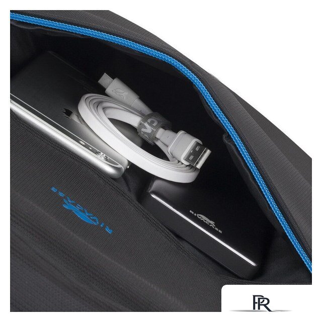 Городской рюкзак Rivacase 8069 (черный) - Изображение №12 — Интернет-магазин ПроЗаказ