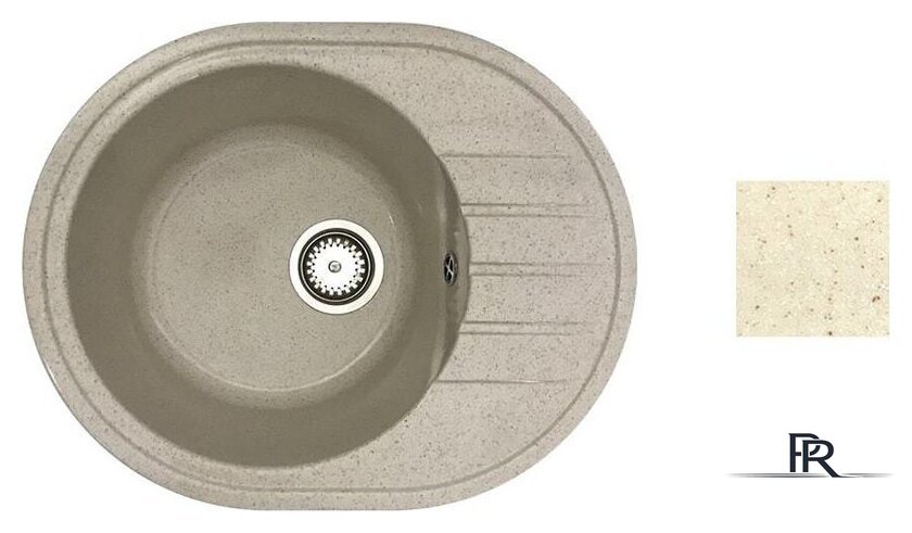 Кухонная мойка БелЭворс New Lux R (бежевый) - Изображение №1 — Интернет-магазин ПроЗаказ