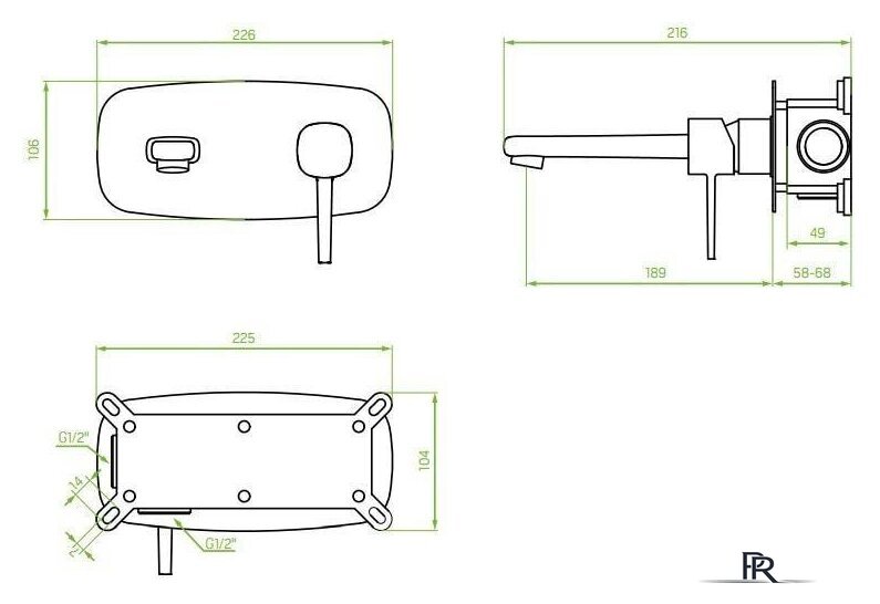 Смеситель Laveo Pola BAP 022P - Изображение №2 — Интернет-магазин ПроЗаказ