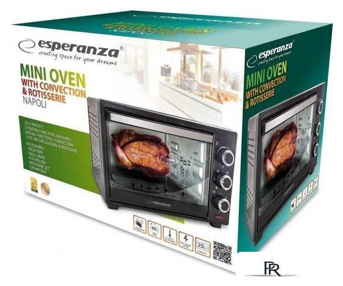 Мини-печь Esperanza Napoli EKO006 - Изображение №4 — Интернет-магазин ПроЗаказ