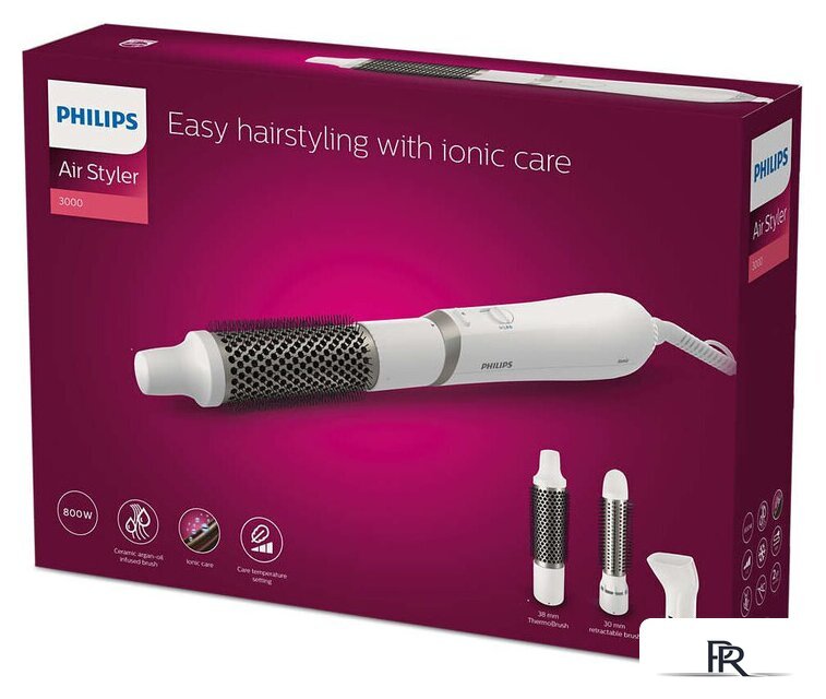 Фен-щетка Philips BHA303/00 - Изображение №6 — Интернет-магазин ПроЗаказ